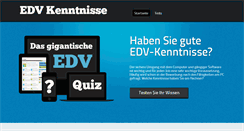 Desktop Screenshot of edv-kenntnisse.net
