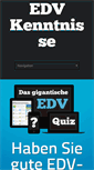Mobile Screenshot of edv-kenntnisse.net